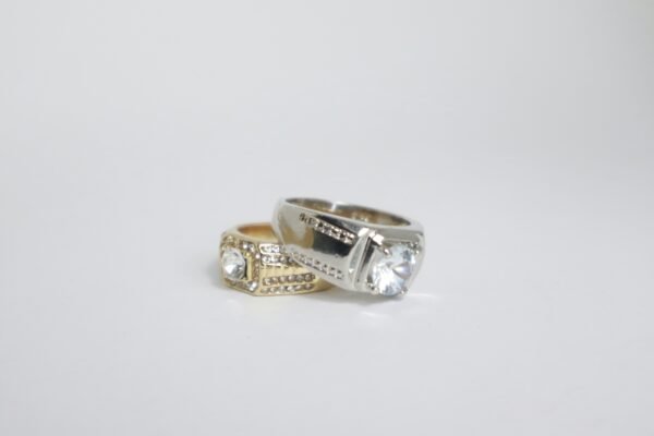 The "Tycoon" Dual-Tone Statement Rings