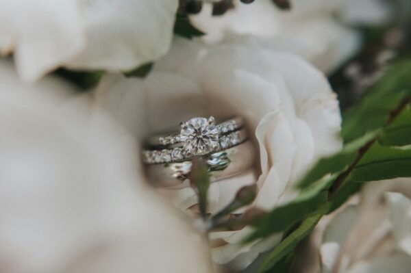Sparkling Promise: Elegant Three-Piece CZ Bridal Set